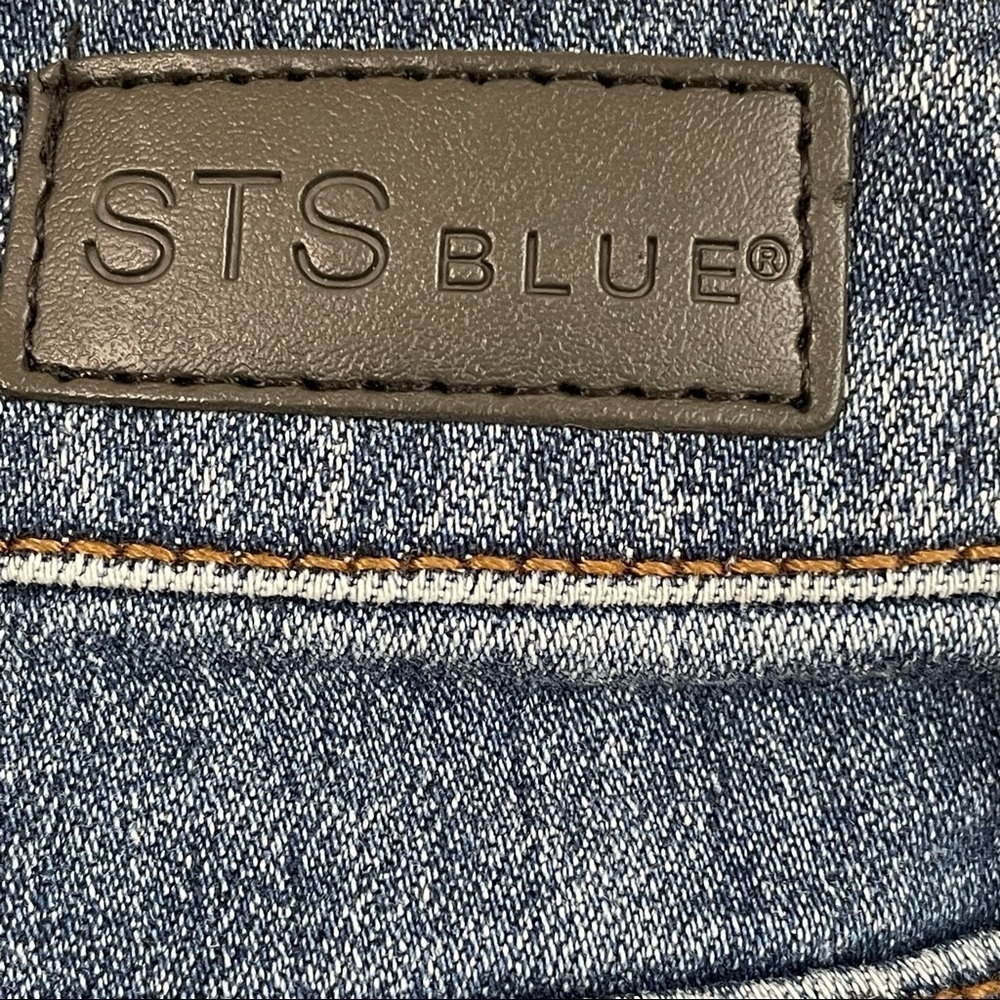 STS Blue Cuffed High Rise Jean Short - Picture 6 of 7